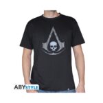 Assassin's Creed - Camiseta Crest AC4 gris