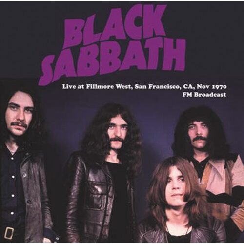 Black Sabbath - Live At Fillmore West
