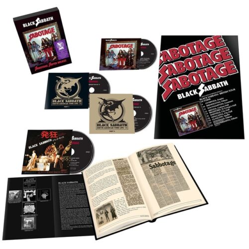 Black Sabbath - Sabotage (Edición SuperDeluxe Box) (4 CD + CD Single)