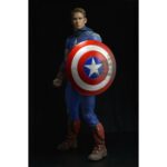 Capitán América - Figura Capitán América Battle Damaged Avengers