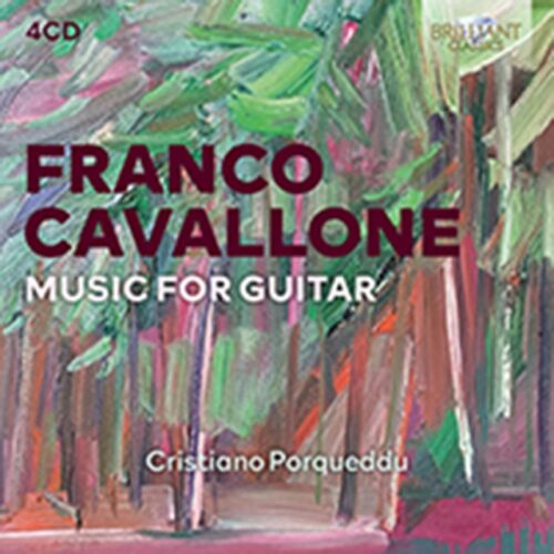 Cristiano Porqueddu - Cavallone: Music for Guitar (4 CD)