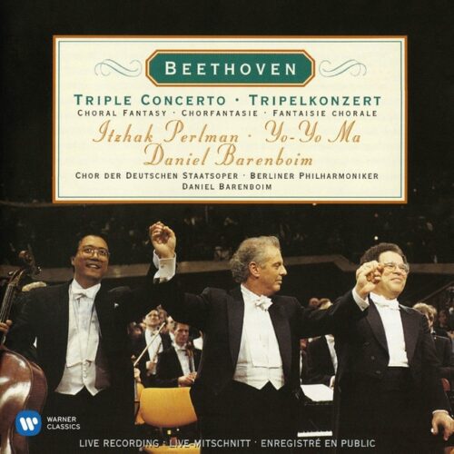 Itzhak Perlman - Triple Concerto & Choral Fantasy (CD)