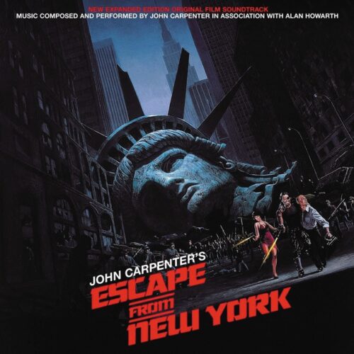 John Carpenter - Escape from New York (1997: Rescate en Nueva York) (Edición Color Azul)) (LP-Vinilo)