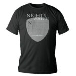 Juego de Tronos - Camiseta Escudo Juramento Guardia de la Noche