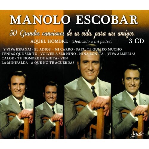 Manolo Escobar - 50 Grandes canciones de su vida I (CD)