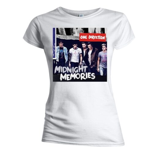 One Direction - Camiseta blanca Midnight Memories