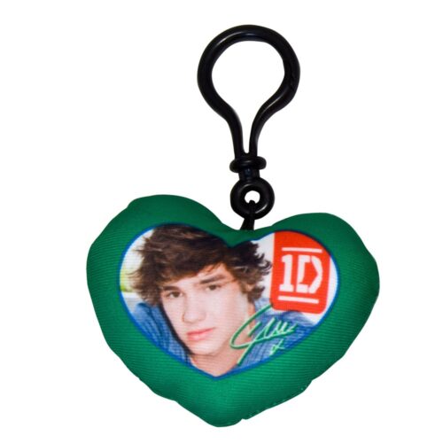 One Direction - Cojín clip forma corazón verde 9cm