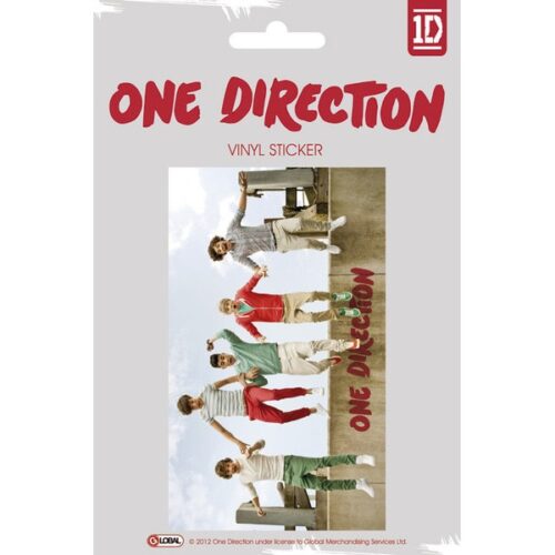 One Direction - Pegatina vinilo Jumping One Direction