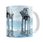 Star Wars - Taza cerámica blanca Batalla de Hoth