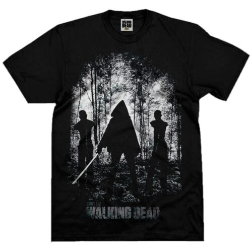 The Walking Dead - Camiseta Michonne bosque