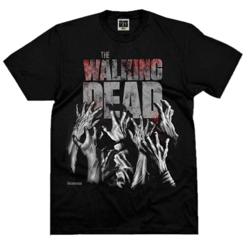 The Walking Dead - Camiseta logo manos