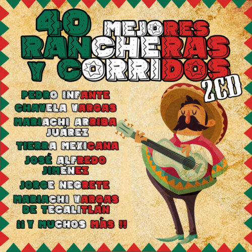 Varios - 40 MejoresRancheras Y Corridos (2 CD)