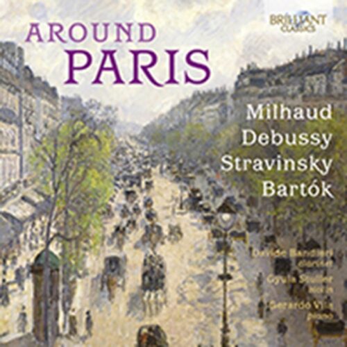 Varios - Around Paris: Milhaud