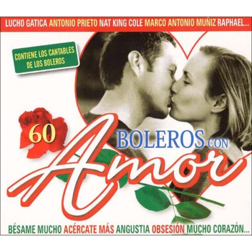 Varios - Boleros con amor (CD)