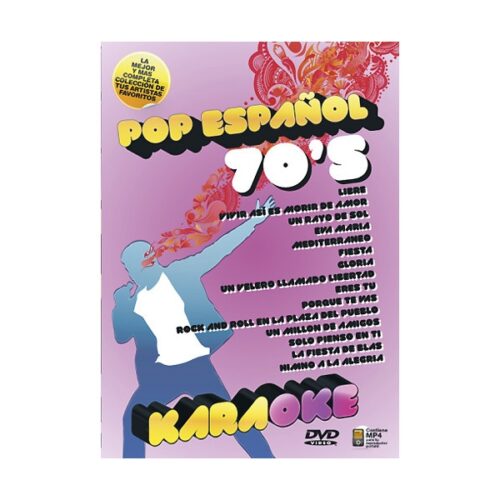 Varios - Karaoke pop español 70's (DVD)