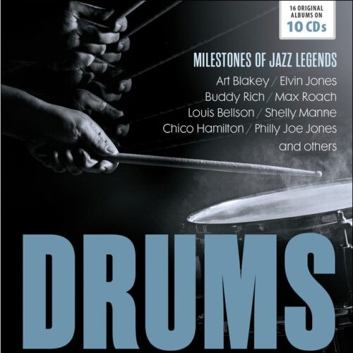 Varios - Milestones Of Jazz Legend - Drums (10 CD)