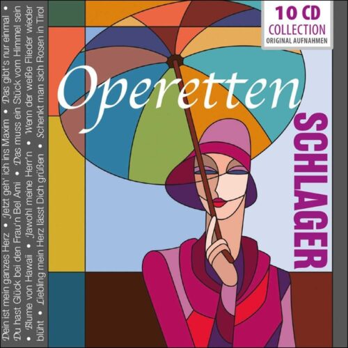 Varios - Operetten Schlager (10 CD)